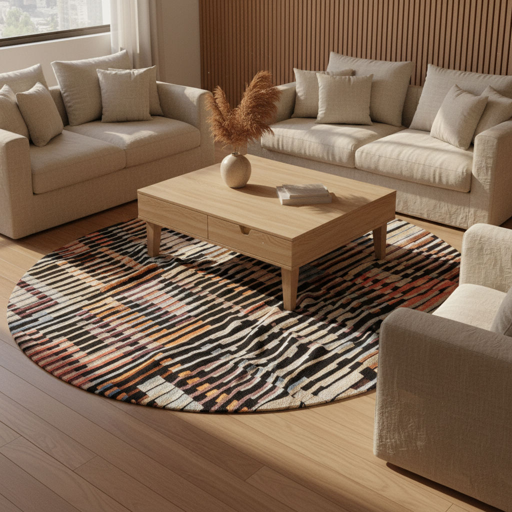 AURELION - Hand Tufted Abstract Carpet